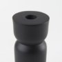 70060 - Malta Black Large Metal Candle Holder