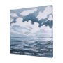 102238-L - Clouds and sea I by Mercana Studio a Hand Embellished Textured Canvas