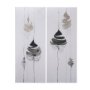 102255-L - Rain of Leaf I by Mercana Studio a Hand Embellished Textured Canvas