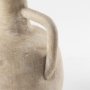 69804 - Zenni  5.3L x 5.3W x 9.3H Warm Beige Ceramic Vase