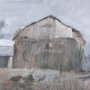 14243 - Late Autumn in Countryside II by Mercana Studio Hand Embellished Framed Art Print Matted under Glass
