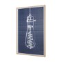 14250 - Bright Idea I by Mercana Studio a Hand Embellished Textured Framed Art Print