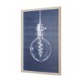 14251 - Bright Idea II by Mercana Studio a Hand Embellished Textured Framed Art Print