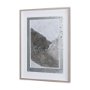 14239 - Mudslide II by Mercana Studio a Hand Embellished Textured Framed Art Print Matted under Glass
