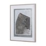 14240 - Mudslide III by Mercana Studio a Hand Embellished Textured Framed Art Print Matted under Glass