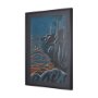 14271 - Sea bay at night III by Mercana Studio a Hand Embellished Textured Framed Art Print