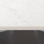 69848-AB - Maxton 79.0L x 39.0W x 30.0H Marble Top w/ Gunmetal Base Dining Table