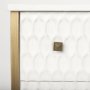 69759 - Savannah White Fir Veneer w/ Gold Metal Accents 6-Drawer Sideboard