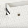 69759 - Savannah White Fir Veneer w/ Gold Metal Accents 6-Drawer Sideboard