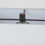 69701 - Peyton 14.0L x 9.0W x 26.2H Black Metal W/Marble Cube and White Shade Table Lamp