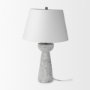 69706 - Julia 16.0L x 16.0W x 27.0H Gray Antique Painted Cement Table Lamp