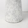 69706 - Julia 16.0L x 16.0W x 27.0H Gray Antique Painted Cement Table Lamp