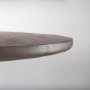69873-AB - Terra 60L x 60W x 30H Dark Brown Wood Round Fluted Dining Table