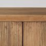 69754 - Cairo 36.0L x 19.5W x 36.0H 2 Door Wood and Metal Cabinet