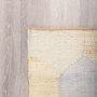 69761 - Mayson 5x8 Cream Multi-Colored Honeycomb Pattern Area Rug