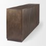 69872 - West 82.0L x 18.0W x 34.0H Wooden Angular Sideboard