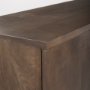 69872 - West 82.0L x 18.0W x 34.0H Wooden Angular Sideboard