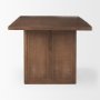 69904 - Grier 84" Medium Brown Wood w/ Cane Dining Table