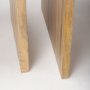 69915 - Chloe 20.0L x 20.0W x 24.0H Set of 2 Cottage Wood Nesting Accent Tables