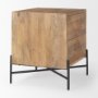 69923 - Cairo 22.0L x 22.0W x 26.0H Wood 2 Drawer Accent table