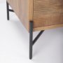 69923 - Cairo 22.0L x 22.0W x 26.0H Wood 2 Drawer Accent table
