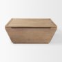 69932 - Wyatt 41.0L x 41.0W x 16.0H Brown Wood Angular Coffee Table