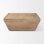 69932 - Wyatt 41.0L x 41.0W x 16.0H Brown Wood Angular Coffee Table