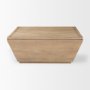 69932 - Wyatt 41.0L x 41.0W x 16.0H Brown Wood Angular Coffee Table