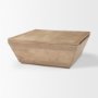69932 - Wyatt 41.0L x 41.0W x 16.0H Brown Wood Angular Coffee Table