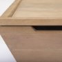 69932 - Wyatt 41.0L x 41.0W x 16.0H Brown Wood Angular Coffee Table