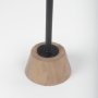 69975-AB - Maxwell Marble Top Pedestal End/Side Table