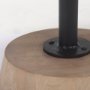 69976-AB - Maxwell  Marble Top Pedestal Base Round Coffee Table