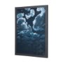 14299 - Night cloud II by Mercana Studio a Hand Embellished Textured Framed Art Print