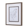 14301 - Horse I by Mercana Studio a Hand Embellished Textured Framed Art Print Matted under Glass