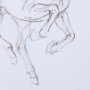 14301 - Horse I by Mercana Studio a Hand Embellished Textured Framed Art Print Matted under Glass