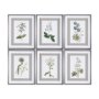 13966 - Soft Blue Botanoicals III by Mercana Studio Hand Embellished Framed Art Print Matted under Glass
