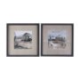 14242 - Late Autumn in Countryside I by Mercana Studio Hand Embellished Framed Art Print Matted under Glass