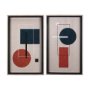 14253 - Variants I by Mercana Studio a Hand Embellished Textured Framed Art Print