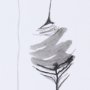 14326 - Feather Collection by Mercana Studio a Hand Embellished Textured Framed Art Print Matted under Glass