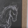 14327 - Horse III by Mercana Studio a Hand Embellished Textured Framed Art Print Matted under Glass