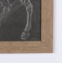 14328 - Horse IV by Mercana Studio a Hand Embellished Textured Framed Art Print Matted under Glass