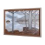 102185-FS - Windy Day by Mercana Studio a Hand Embellished Textured Framed Canvas
