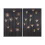 102208-L - Spark II by Mercana Studio a Hand Embellished Textured Canvas