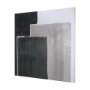102212-L - Block I by Mercana Studio a Hand Embellished Textured Canvas