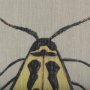 102219-L - Moth III by Mercana Studio a Hand Embellished Textured Canvas