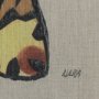 102219-S - Moth III by Mercana Studio a Hand Embellished Textured Canvas