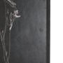 102225-L - Thoroughbred Dark III by Mercana Studio a Hand Embellished Textured Canvas