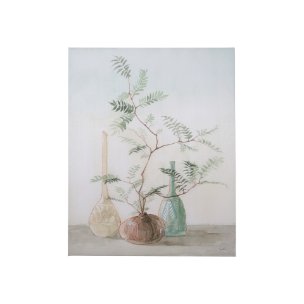 Boho Branches I by Mercana Studio a Hand Embellished Textured Canvas