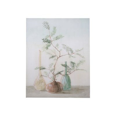 102234-S - Boho Branches I by Mercana Studio a Hand Embellished Textured Canvas
