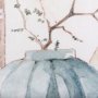 102235-L - Boho Branches II by Mercana Studio a Hand Embellished Textured Canvas